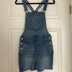 Madewell Short Overalls
